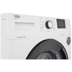 Стиральная машина Beko WSRE7612XAWI белая - фото 6