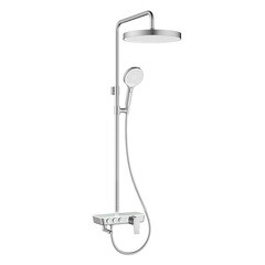 Душевая система Corsa Deco QX с верхним душем с лейкой с изливом хром (SSFQX320S) - фото 12