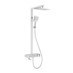 Душевая система Corsa Deco QX с верхним душем с лейкой с изливом хром (SSFTQX320Q) - фото 12