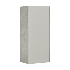 Шкаф Aquaton Сохо 35 см подвесной слэйт/галька серая - фото 1