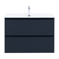 Тумба под раковину Акванет Джейн 90 см подвесная маренго (00335430) - фото 9