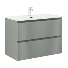 Изображение товара Тумба под раковину Акванет Джейн 90 см подвесная мисти грин (00335435)