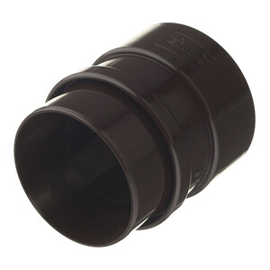 Муфта водосточной трубы Docke Lux пластиковая соединительная d100 мм ...