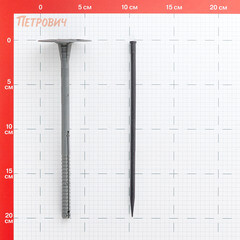 Дюбель для теплоизоляции Tech-Krep 10х200 мм пластиковый гвоздь (40 шт.) - фото 2