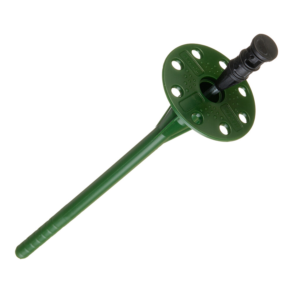 

Дюбель для теплоизоляции Daxmer 10х200 мм металлический гвоздь с термоголовкой (250 шт.)