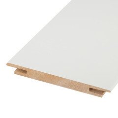 Доборная планка телескопическая Мона/Честер 100х10х2070/2130 мм эмаль белая (1 шт.) - фото 2