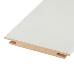 Доборная планка телескопическая Атум 28 100х10х2070/2130 мм ПВХ белая (1 шт.) - фото 2