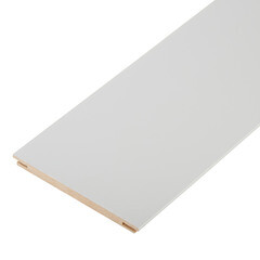 Изображение товара Доборная планка телескопическая Linea 8 150х10х2150 мм ПВХ эмалит серая (1 шт.)