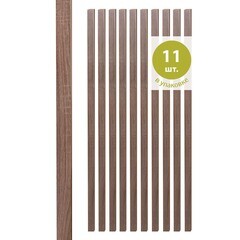 Декоративная рейка МДФ 50х16х2700 мм дуб винтаж Стильный Дом - фото 5