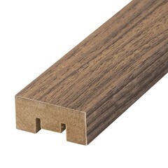 Изображение товара Декоративная рейка МДФ 35х16х2700 мм грецкий орех Стильный Дом