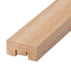 Декоративная рейка МДФ 35х16х2700 мм скандинавский дуб Стильный Дом - фото 1