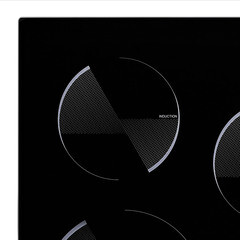 Варочная панель индукционная Krona Ombra 45 3 конфорки черная - фото 7