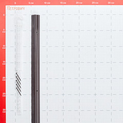 Порог алюминиевый угловой наружный 19х19х900 мм венге - фото 2