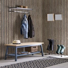 Реечная панель МДФ винтаж 2440x1220x6 мм Стильный Дом 2,98 кв.м (v92711) - фото 8