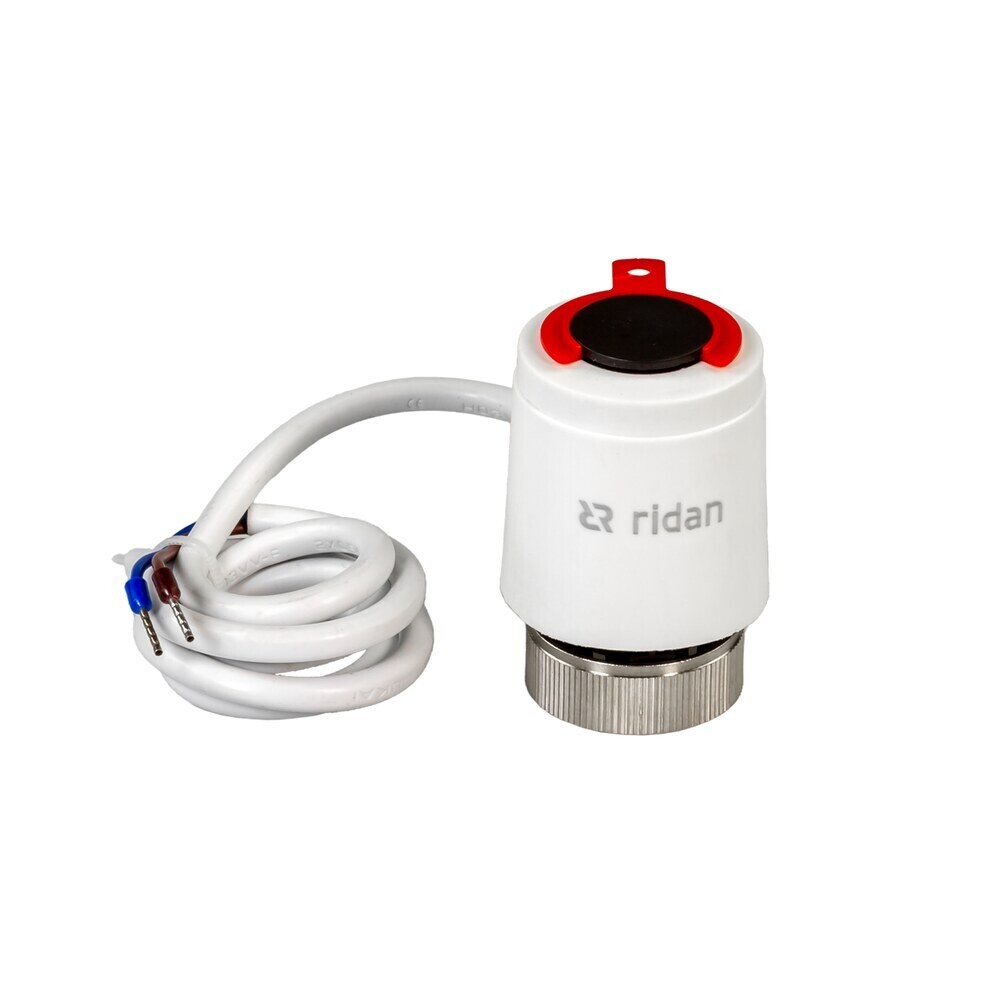 Сервопривод электротермический двухпозиционный Ридан TWA-KR нормально закрытый 230 В (088H3142R)