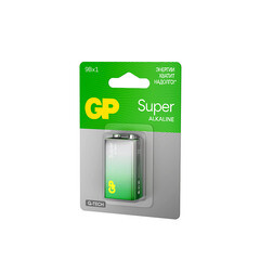 Батарейка GP Batteries Super Алкалин крона 6LR61/6F22 9 В (1 шт.) (GP 1604AA21-5CRSBC1) - фото 8