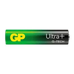 Батарейка GP Batteries Ultra+ Алкалин AAA мизинчиковая LR03 1,5 В (4 шт.) (GP 24AUPA21-2CRSB4) - фото 12
