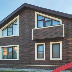 Панель фасадная Альта-Профиль Кирпич 1010х450 мм жженая - фото 7