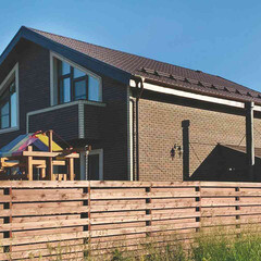 Панель фасадная Альта-Профиль Кирпич 1010х450 мм жженая - фото 6