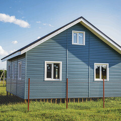 Сайдинг Альта-Профиль Премиум Брус 3000х250 мм серо-голубой - фото 8