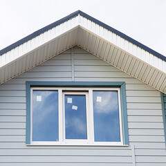 Сайдинг Альта-Профиль Премиум Брус 3000х250 мм серо-голубой - фото 3