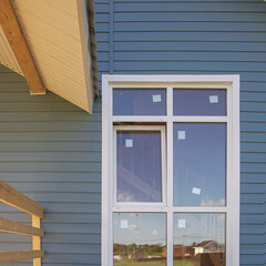 Сайдинг Альта-Профиль Премиум Брус 3000х250 мм серо-голубой - фото 2