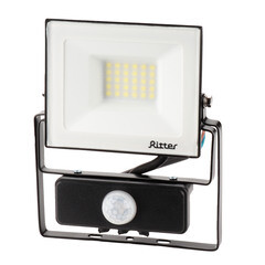 Изображение товара Прожектор светодиодный Ritter Profi 6500К 30 Вт IP65 с датчиком движения черный