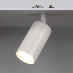 Светильник встраиваемый GU10 поворотный белый 40 Вт IP20 Ritter Artin (59966 1) - фото 13