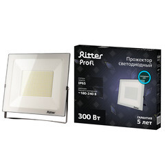 Прожектор светодиодный Ritter Profi 6500К 300 Вт IP65 черный - фото 9