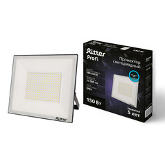 Прожектор светодиодный Ritter Profi 6500К 150 Вт IP65 черный - фото 10