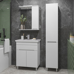 Комплект тумба с раковиной Sanstar Модена 70 см напольная белая (224.1-1.4.1.К) - фото 7