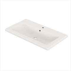 Комплект тумба с раковиной Sanstar Diva 80 см напольная дуб вотан/графит софт (460.1-1.4.1.ККОМ) - фото 4