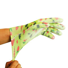 Перчатки полиэстеровые с латексным обливом Garden Show 466717 L - фото 12