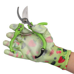 Перчатки полиэстеровые с латексным обливом Garden Show 466717 L - фото 9