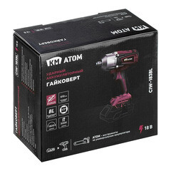 Гайковерт ударный аккумуляторный КМ АТОМ 18 В без АКБ и ЗУ (CIW-183BL) - фото 7