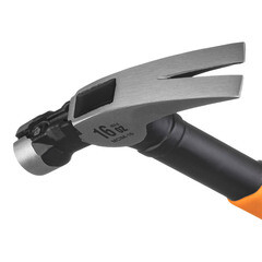 Молоток-гвоздодер Truper 450 г двухкомпонентная ручка (10754) - фото 4