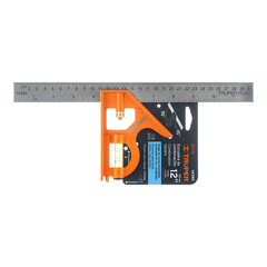 Угольник строительный Truper 300 мм с уровнем стальной - фото 5