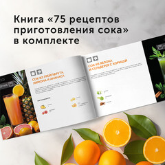 Соковыжималка центробежная Red Solution RJ-916 400 Вт 2,2 л - фото 2