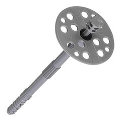 Изображение товара Дюбель для теплоизоляции Daxmer 10х160 мм пластиковый гвоздь (250 шт.)