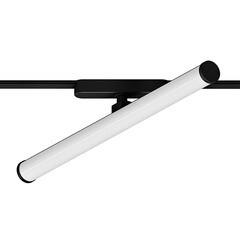 Светодиодный трековый светильник магнитный Arte Lamp Rapid 3000К 12 Вт 2 кв.м черный/белый (A1165PL-1BK) - фото 1