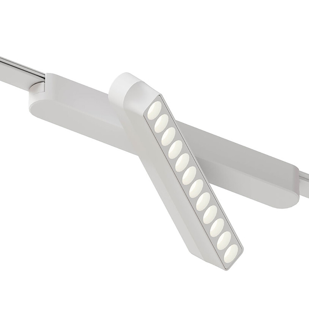 

Светодиодный трековый светильник магнитный Arte Lamp Rapid 4000К 12 Вт 3 кв.м белый (A6161PL-1WH)