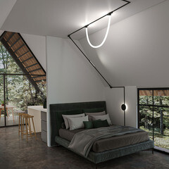 Светодиодный трековый светильник магнитный Arte Lamp Rapid 4000К 12 Вт 3 кв.м черный (A6161PL-1BK) - фото 2