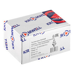 Редуктор давления Kromwell 1/2 ВР(г) поршневой с отверстием под манометр (EU.ST6197030 12_k) - фото 3