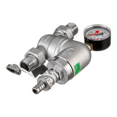 Фильтр промывной Far с манометром 3/4 НР(ш) х 3/4 НР(ш) (FA 39A4 34) - фото 2