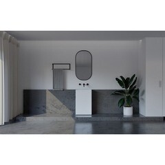 Раковина Abber Stein 500 мм напольная белая матовая (AS2503-H) - фото 3