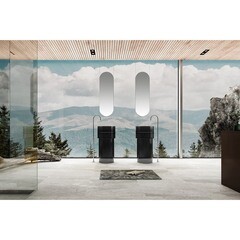 Раковина Abber Kristall 450 мм напольная черная (AT2701Onyx-H) - фото 3