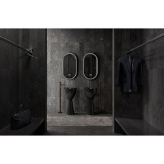 Раковина Abber Karbon 450 мм напольная черная (AK2003) - фото 3