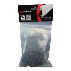 Зажим монтажный для плинтуса Salag Alpha (25 шт.) - фото 4