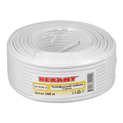 Провод телефонный ШТЛП 4х0,1 мм (100 м) - фото 2