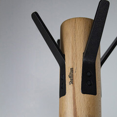 Вешалка напольная металлическая 12 крючков черный муар Sheffilton SHT-CR26 - фото 5